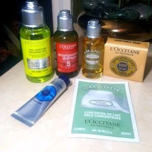 l'Occitane French travel size products